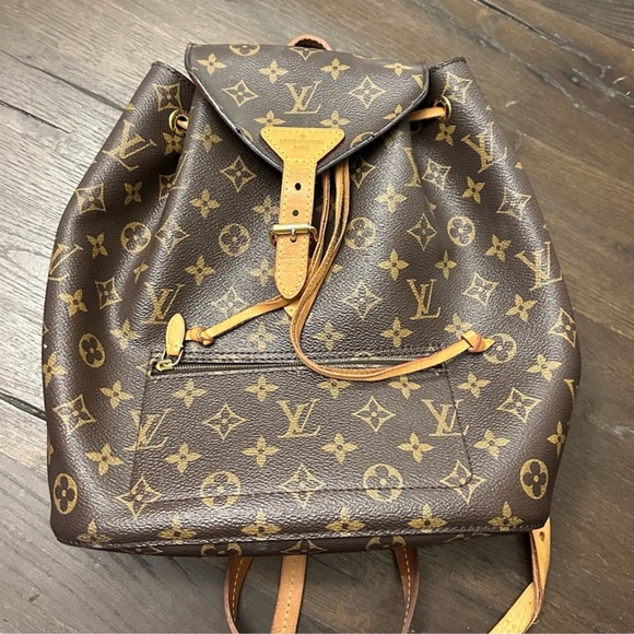Louis Vuitton Monogram Brown Backpack - Picture 3 of 5